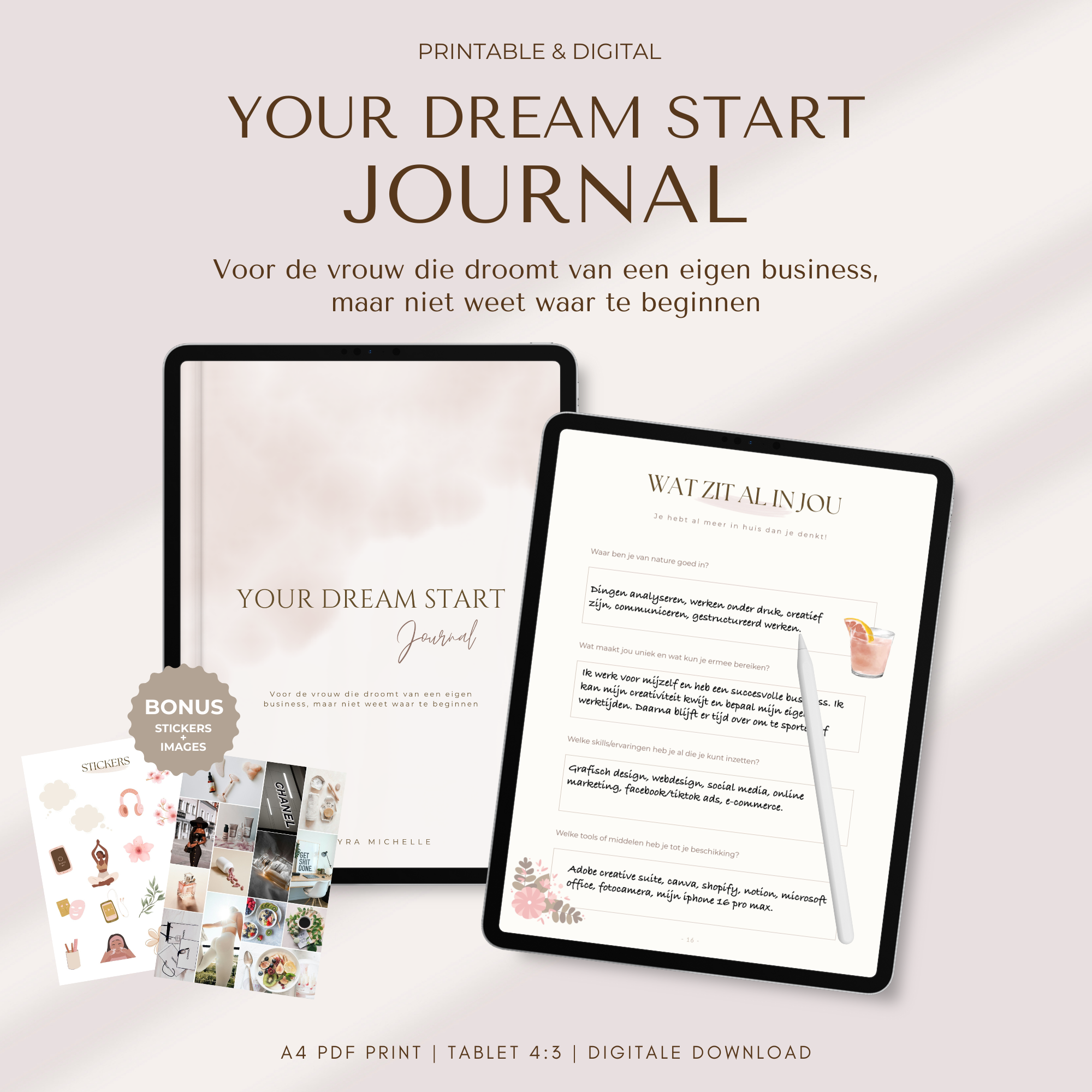 dream-start-journal-digitale-en-printbare-planner-voor-ondernemers