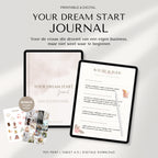 Your Dream Start Journal | Voor ondernemers die willen starten!